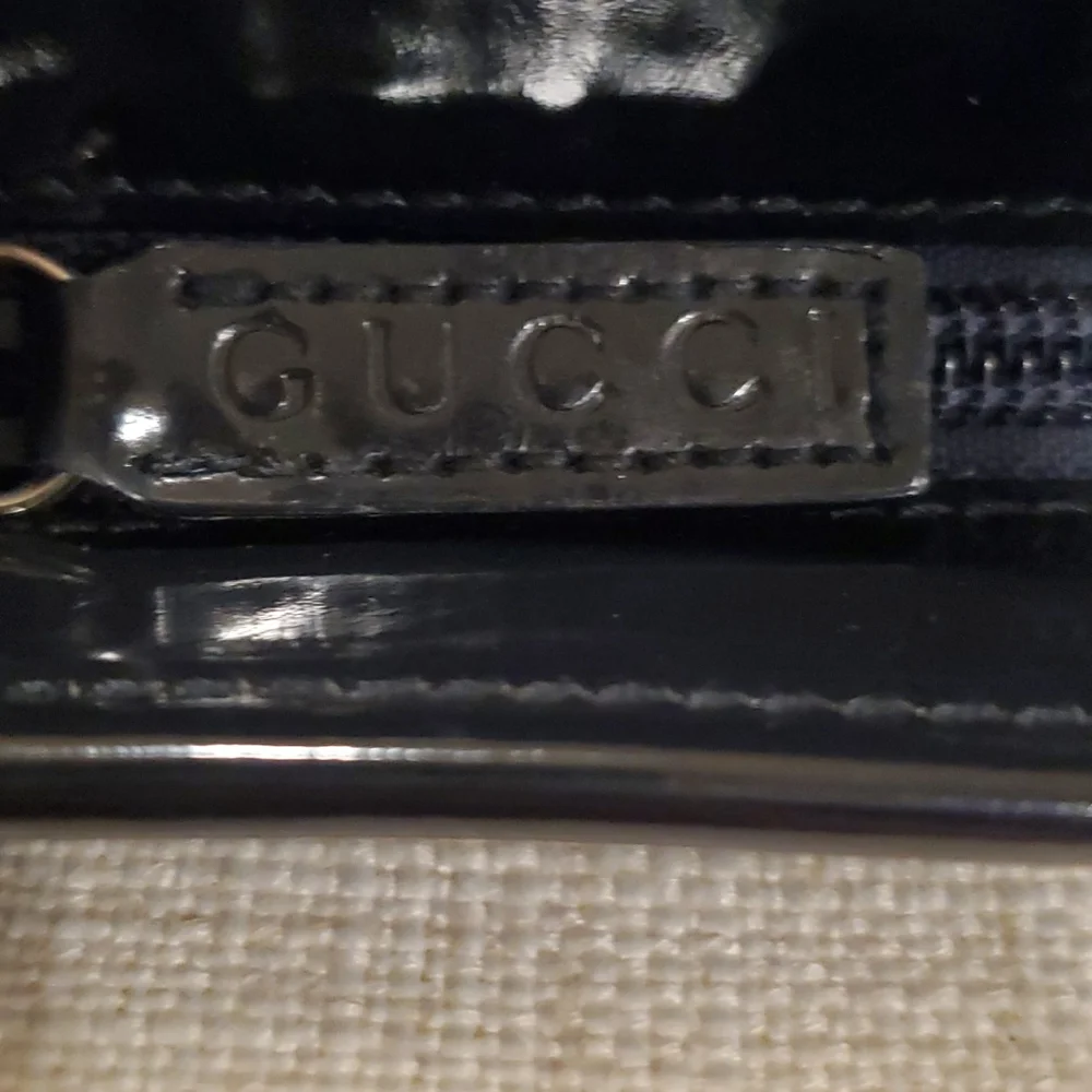 Gucci vintage blue cosmetic bag - Picture 2 of 8